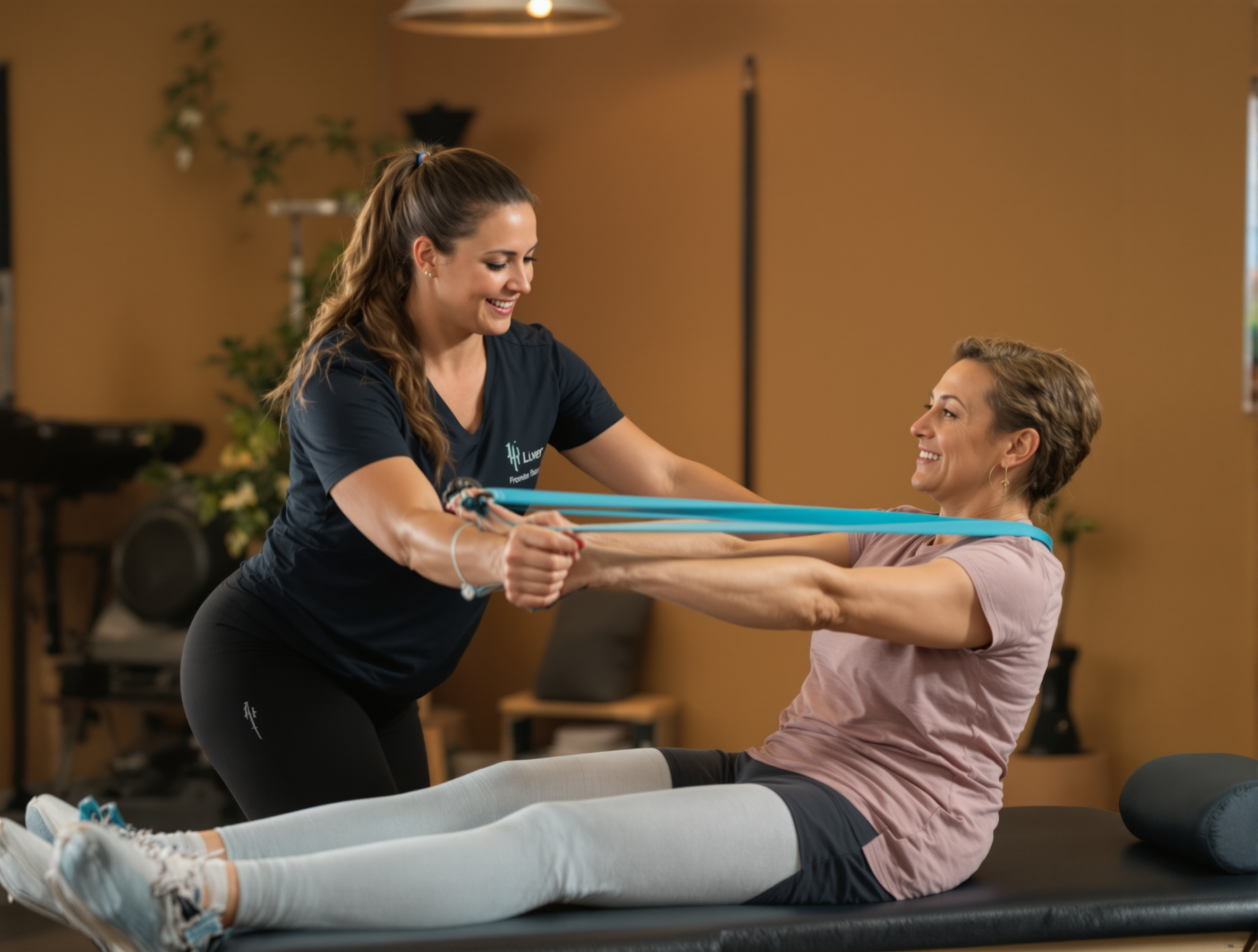 Rehabilitation exercise session